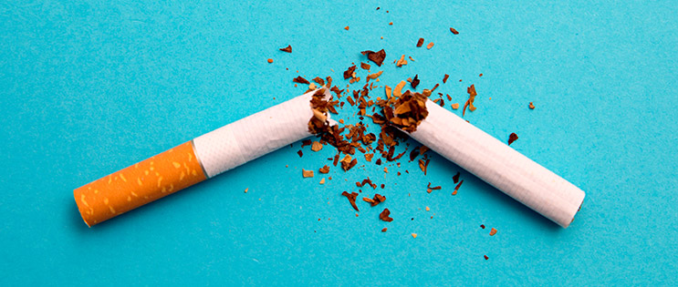 Illustration cigarette cassée