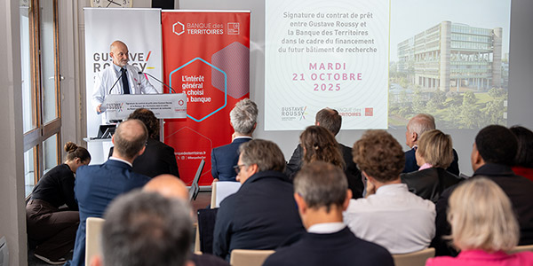 Présentation orale du projet par le Directeur Général de Gustave Roussy