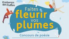 Illsutration - Printemps des poètes - faites fleurir vos plumes